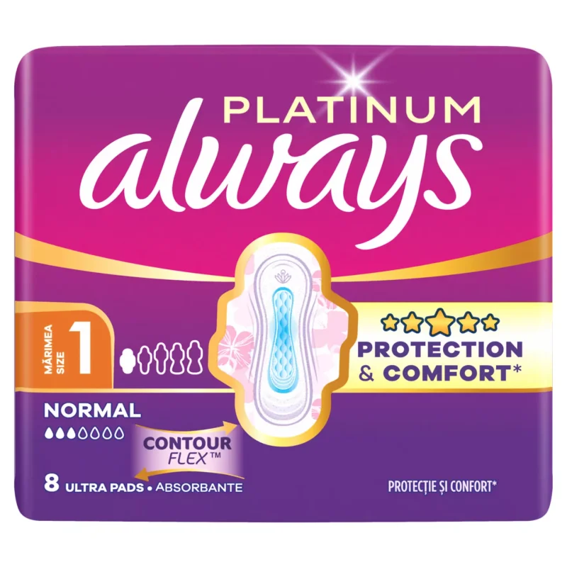 Always Platinum Дамски превръзки различни видове 8 бр.