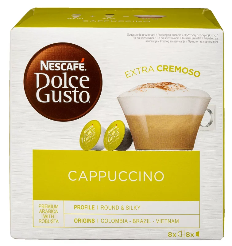Nescafe Dolce Gusto Кафе капсули различни видове 16 бр. в опаковка 88 - 256 г