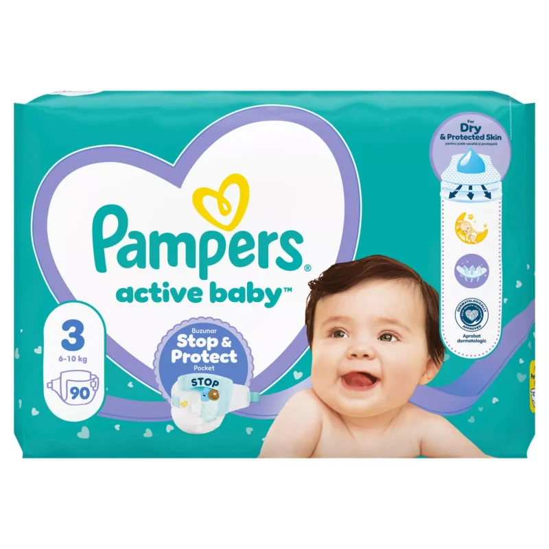 Pampers Пелени или Гащички 52 - 90 бр. 38 - 76 бр.
