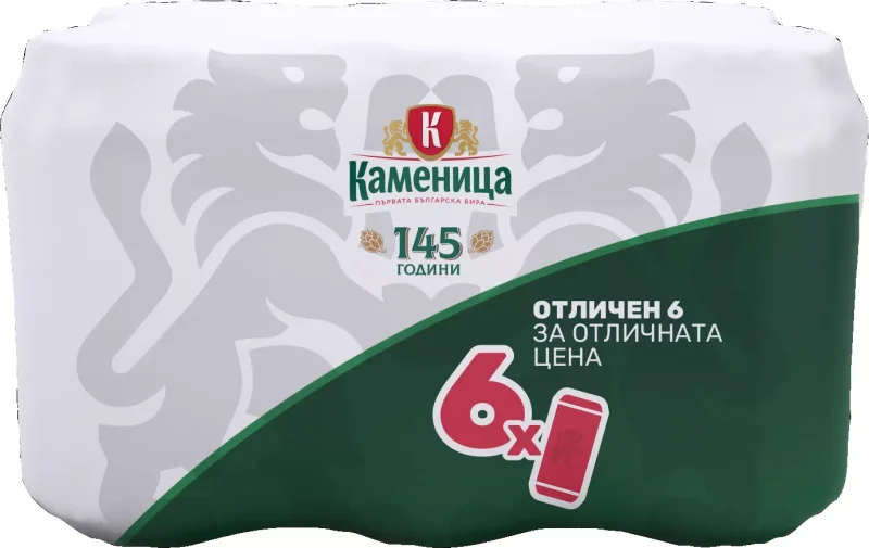 Каменица Бира 6 х 0,5 л кен