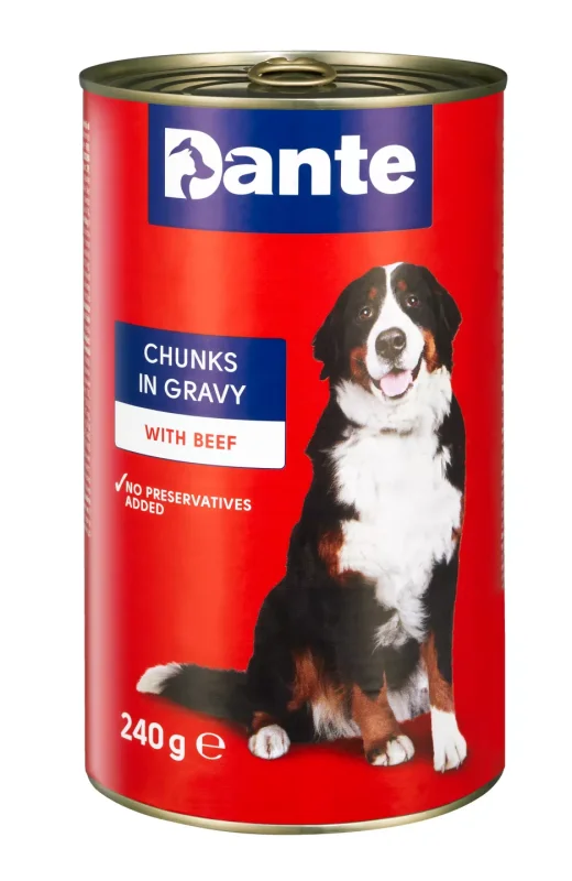 Dante Храна за кучета различни видове 1240 г
