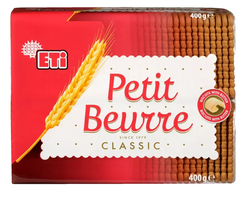 Бисквити Petit Beurre различни видове 370 - 400 г