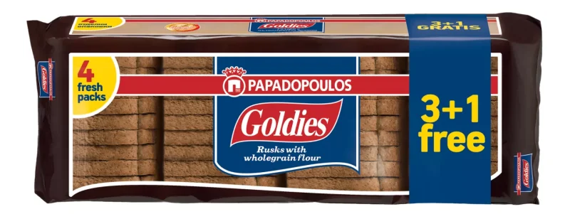Goldies Пълнозърнест сухар 320 г