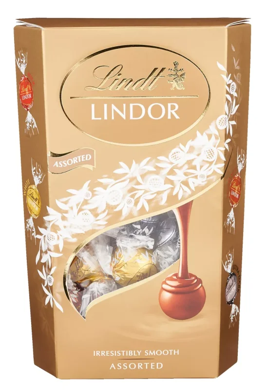 Lindt Lindor Шоколадови бонбони различни видове 337 г