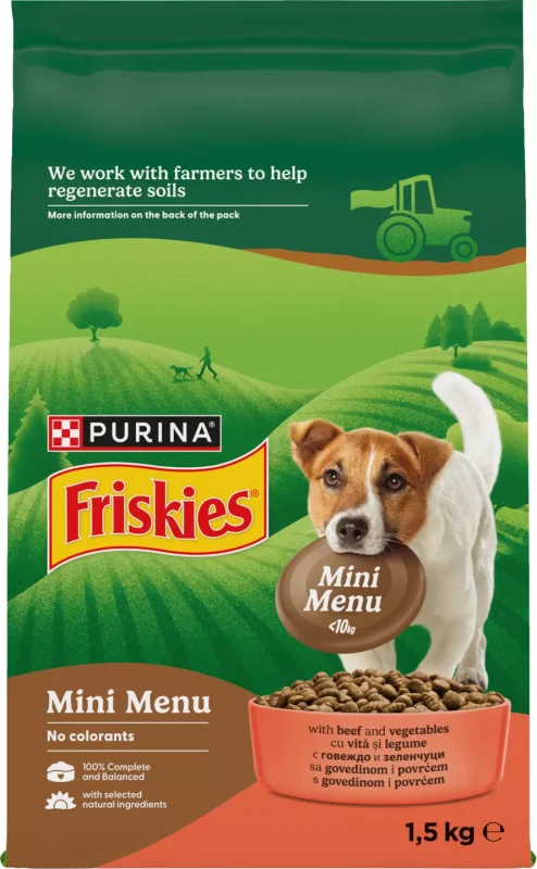 Friskies Суха храна различни видове 1,5 кг
