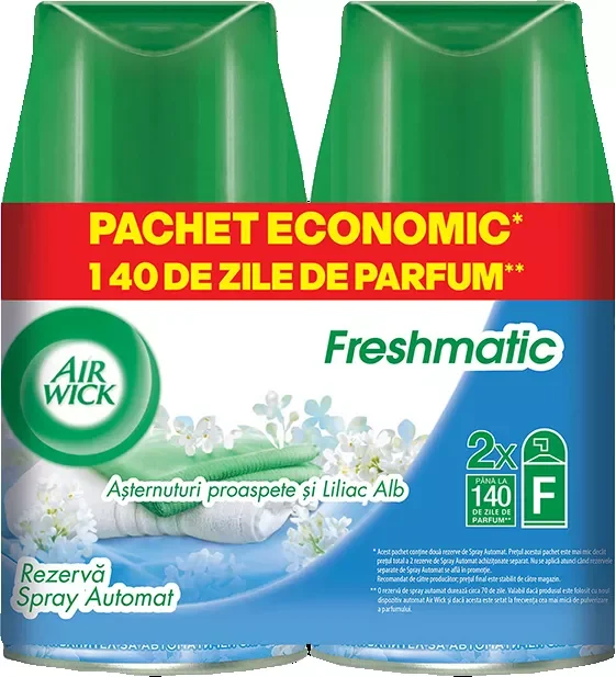 Air Wick Пълнител за електронен ароматизатор 2 х 250 мл