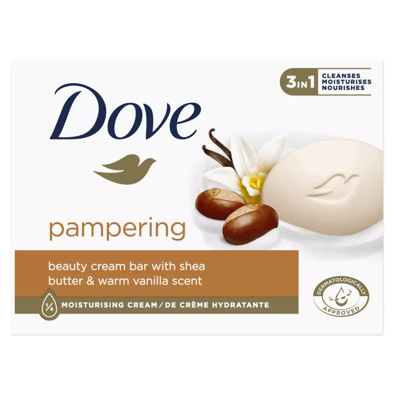 Dove Крем сапун Pampering Shea 90 г