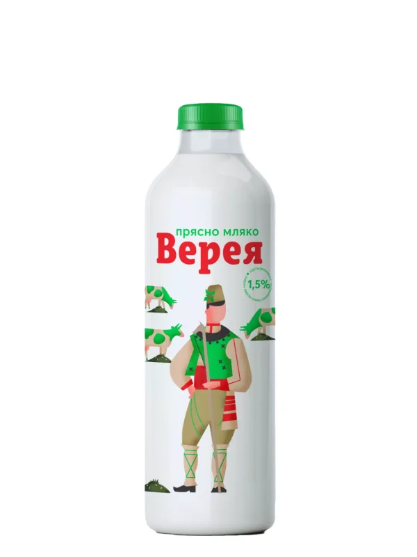 Верея Прясно мляко 1 л