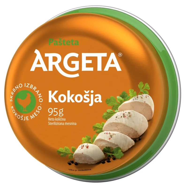 Argeta Птичи пастет различни видове 95 г