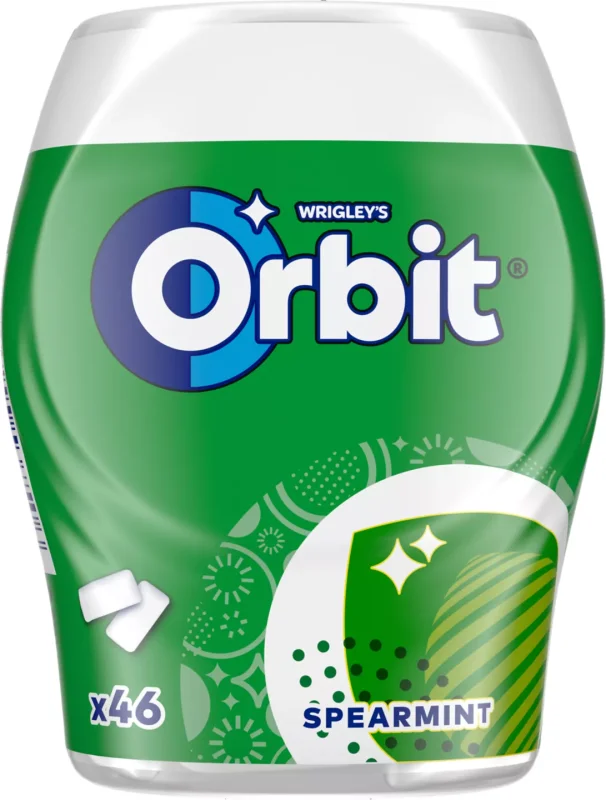 Orbit Дъвки дражета различни вкусове 64 г