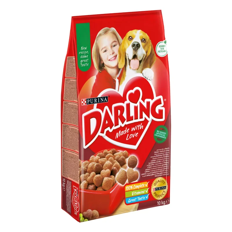 Darling Суха храна за кучета различни видове 10 кг