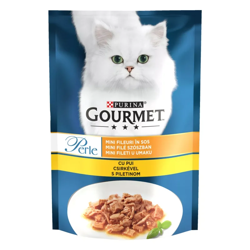 Gourmet Perle Храна за котки различни видове 85 г