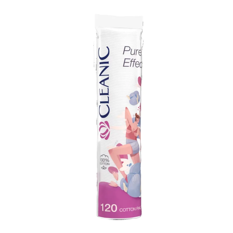 Cleanic Тампони за грим Pure 120 бр.