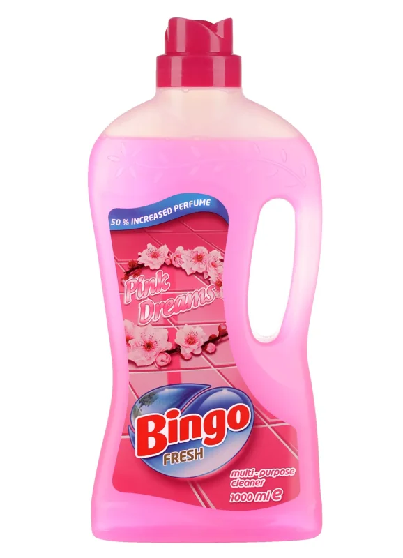 Bingo Fresh Универсален почистващ препарат различни видове 1 л