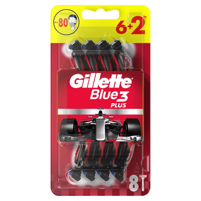 GILLETTE Самобръсначка Sensor 3/ Blue 3 различни видове 8 ножчета