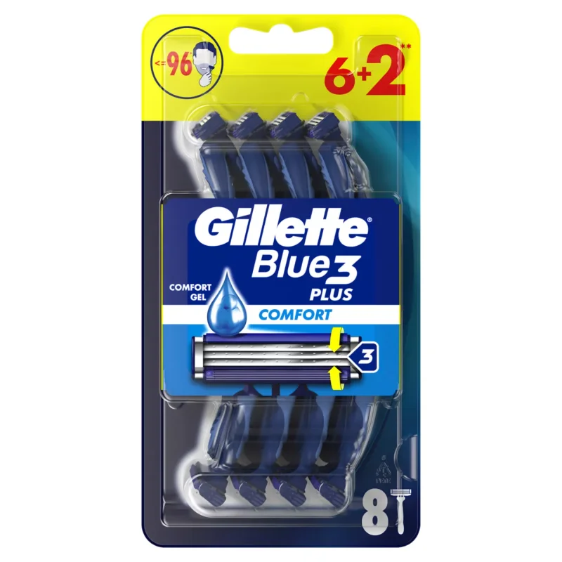 GILLETTE Самобръсначка Blue 3 различни видове 8 ножчета