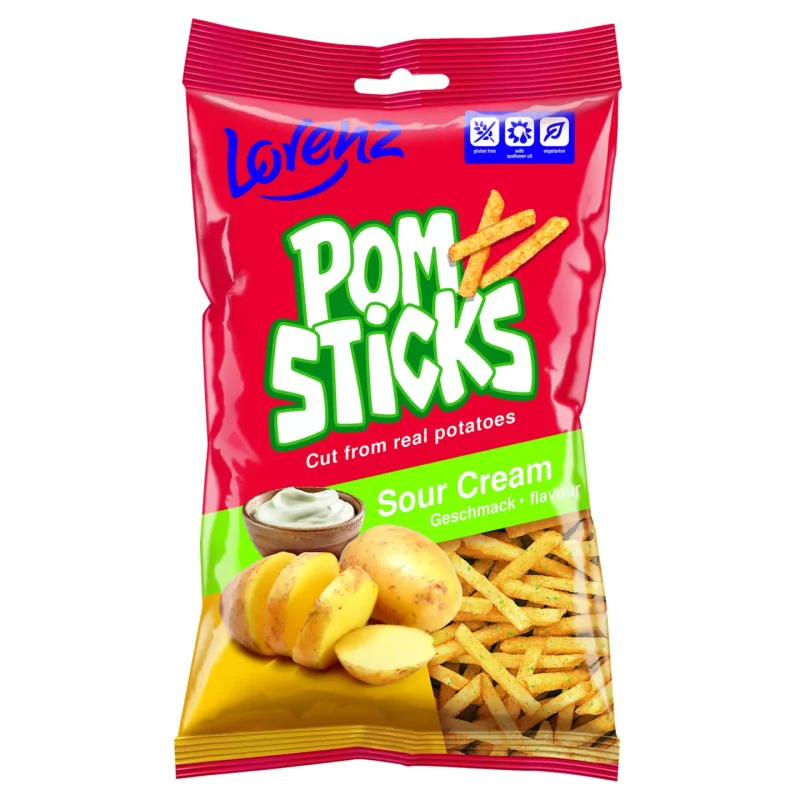 Pomsticks Картофени пръчици различни вкусове 85 г