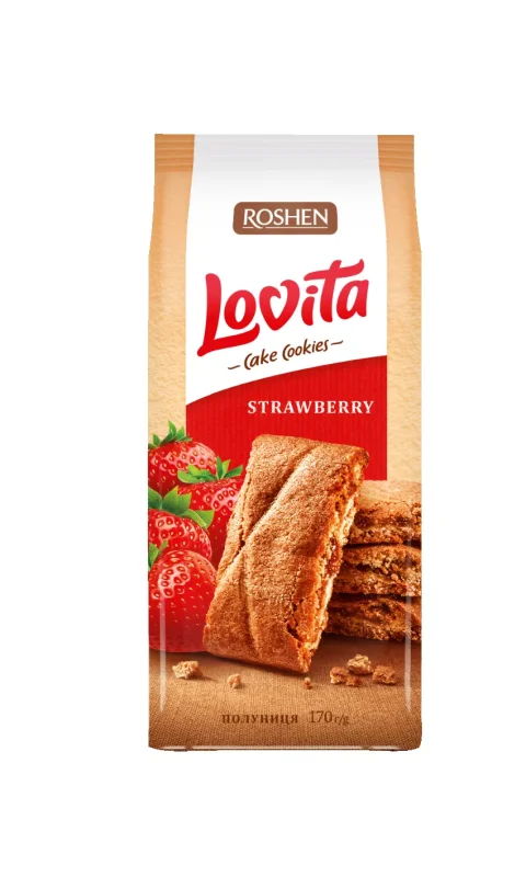Lovita Бисквити Cake cookies различни видове 168 г