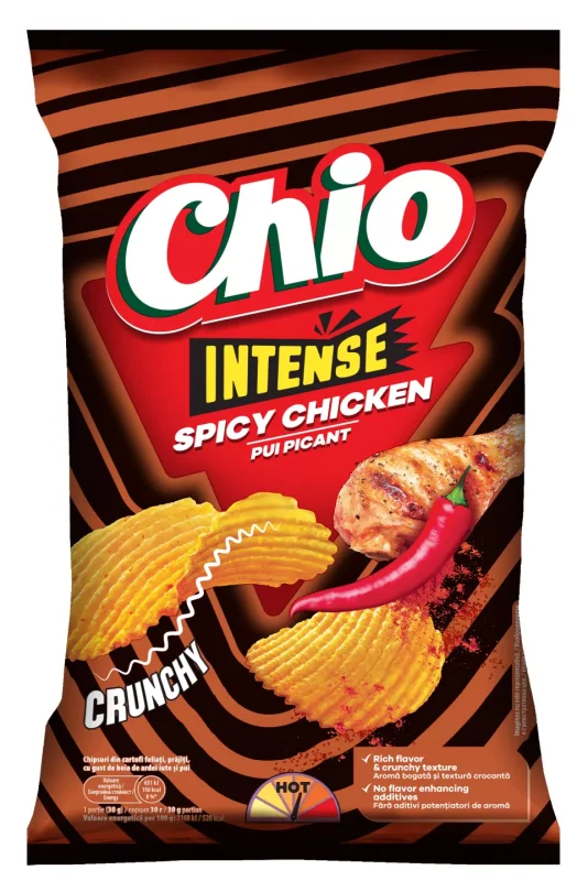 CHIO INTENSE Чипс различни вкусове 100 - 120 г