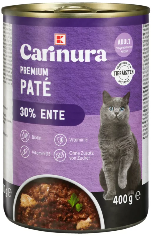 K-Carinura Храна за котки пастет различни видове 400 г