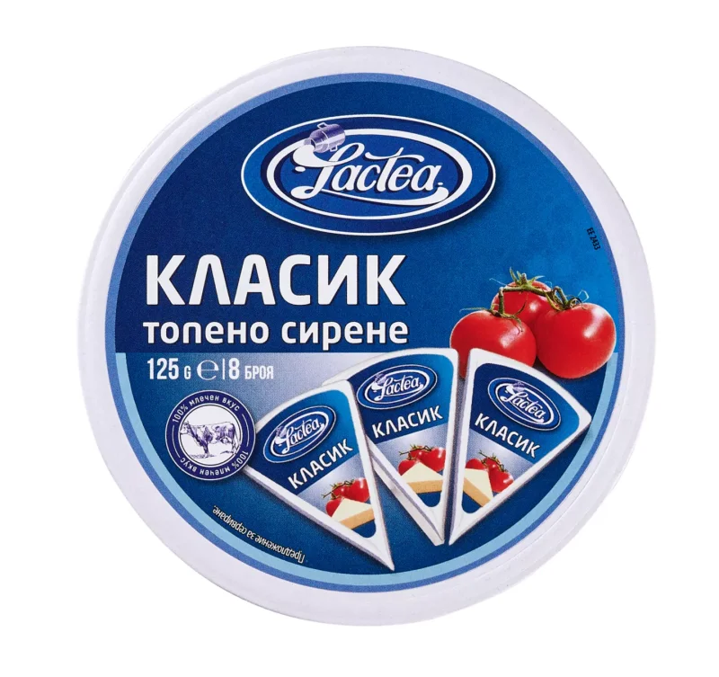 LACTEA Топено сирене различни видове 125 - 140 г