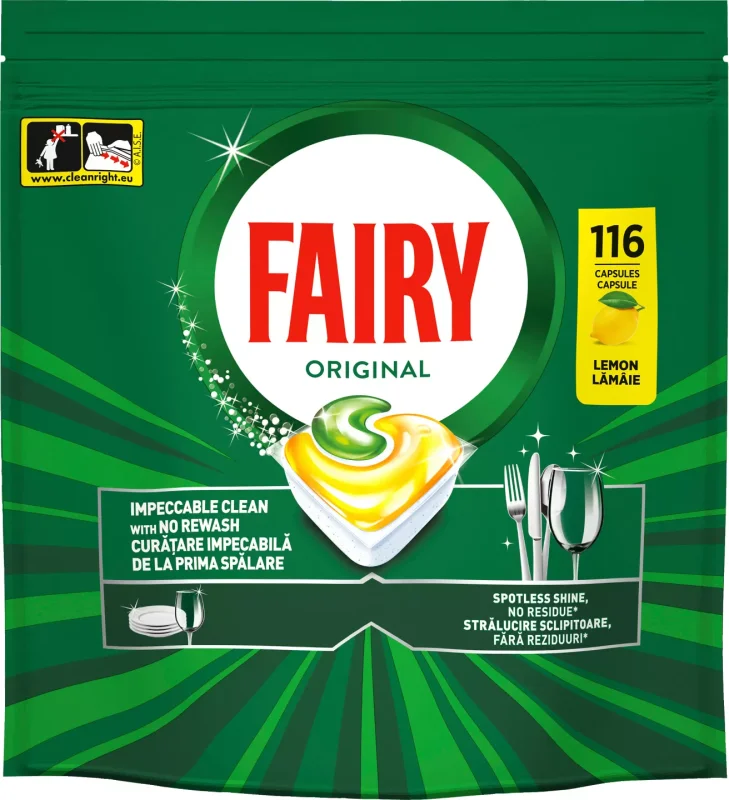 Fairy Таблетки за съдомиялна избрани видове 74 - 116 бр.