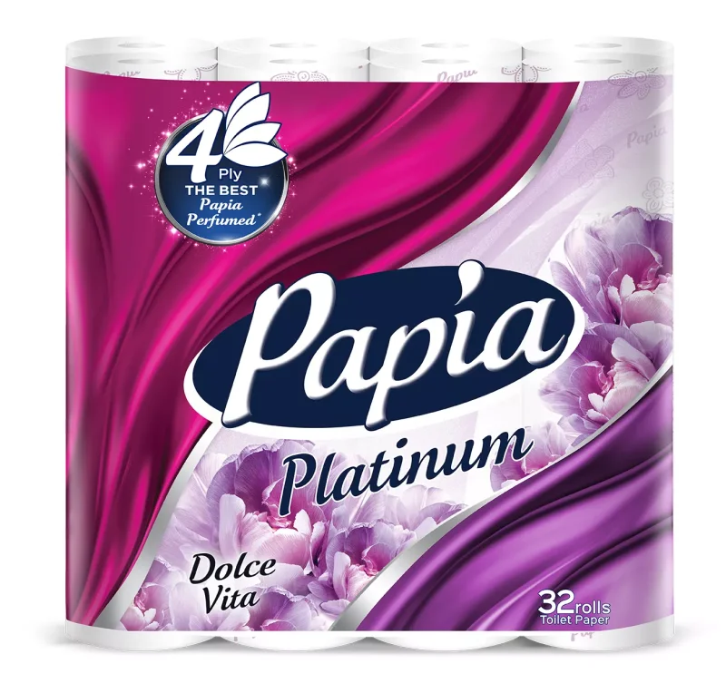 Papia Tоалетна хартия различни видове 32 бр.