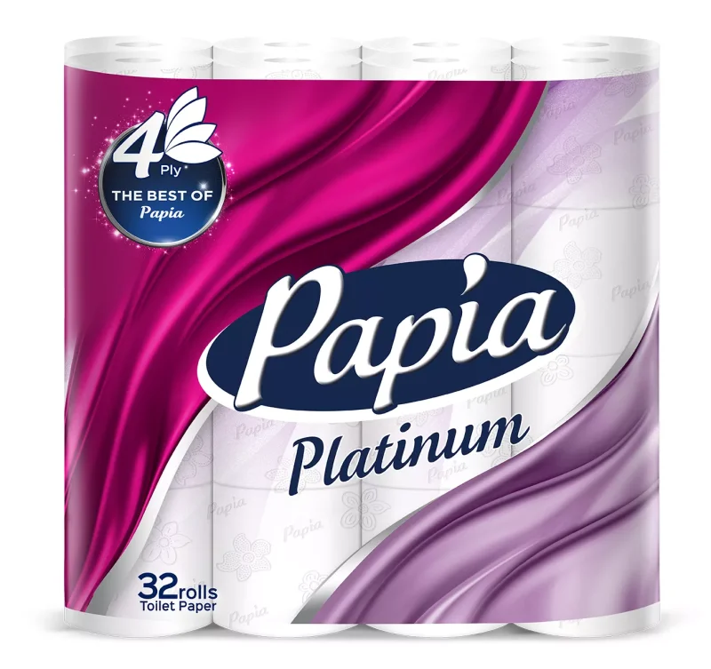 Papia Тоалетна хартия различни видове 32 бр.