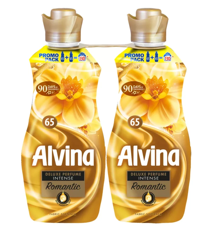 ALVINA Омекотител различни видове 2 х 65 пранета