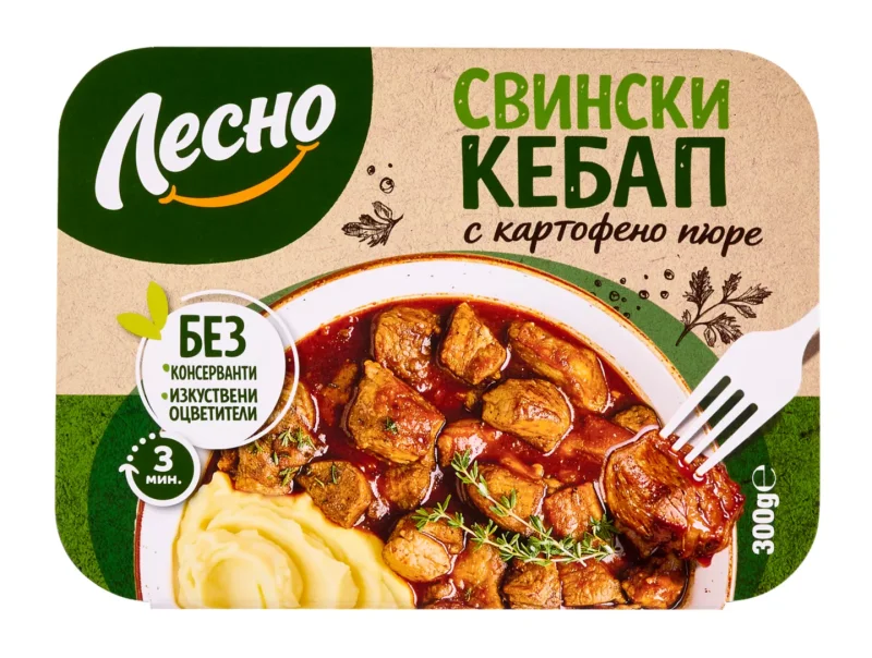 ЛЕСНО Свински кебап 300 г