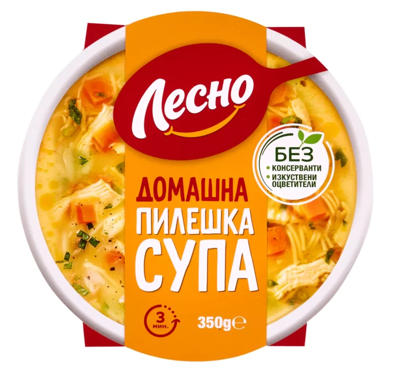 ЛЕСНО Пилешка супа 350 г