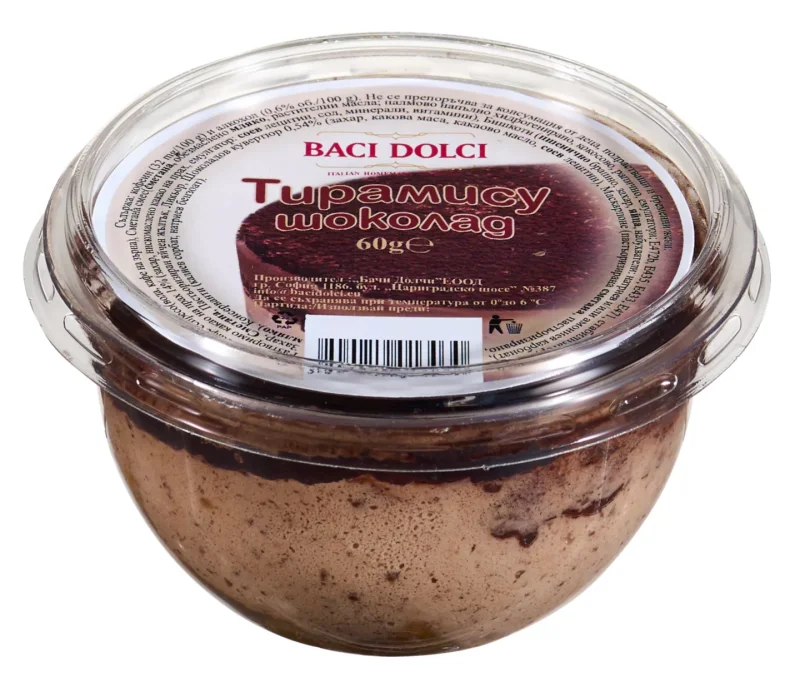 Baci Dolci Тирамису с шоколад 60 г
