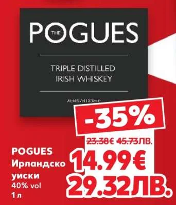 POGUES Ирландско уиски 1 л