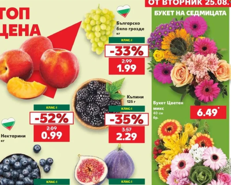 Нектарини кг