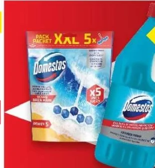 Domestos Тоалетни блокчета Power 5 Ocean 5 бр