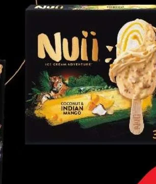 Сладолед Nuii Coconut & Indian Mango 3 бр.