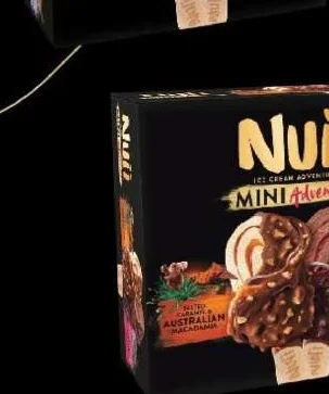 Сладолед Nuii Mini Salted Caramel & Australian Macadamia 6x60 мл