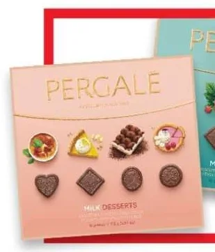 PERGALE Шоколадови бонбони Milk Desserts 113 г