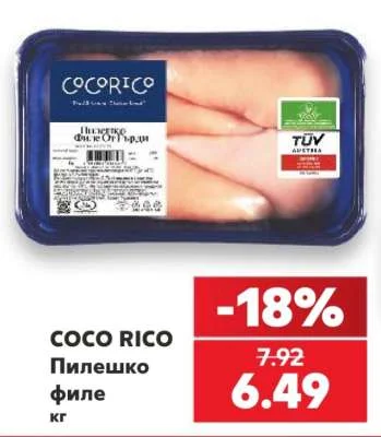 COCO RICO Пилешко филе кг