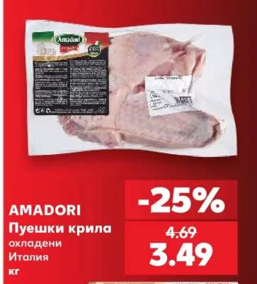 AMADORI Пуешки крила охладени