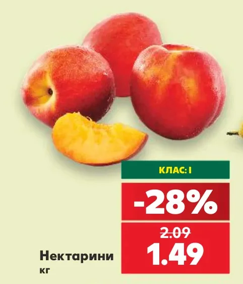 Нектарини кг