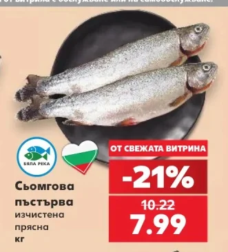 Бяла Река Сьомгова пъстърва кг