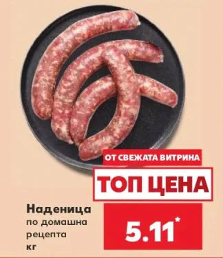 Наденица по домашна рецепта кг