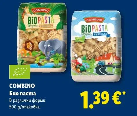 COMBINO Био паста В различни форми 500 g