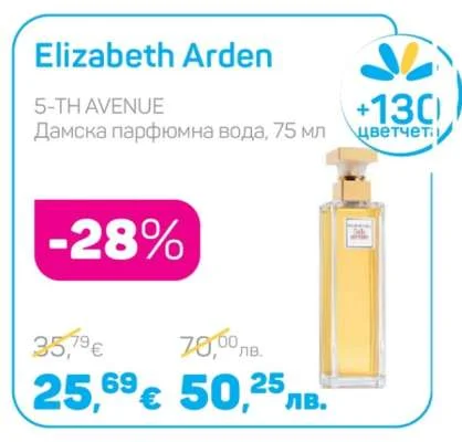 Elizabeth Arden 5-TH AVENUE Дамска парфюмна вода 75 мл