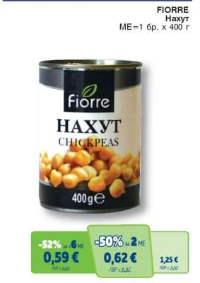 Fiorre Нахут 400 г