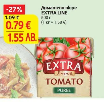 Доматено пюре EXTRA LINE 500 г