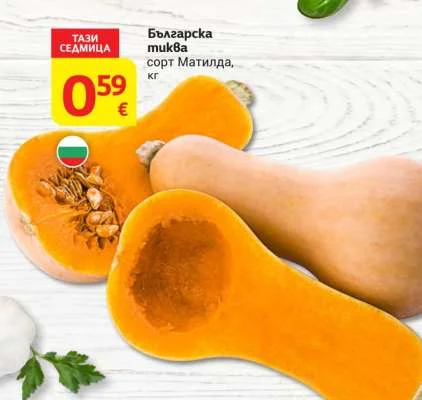 Българска тиква сорт Матилда