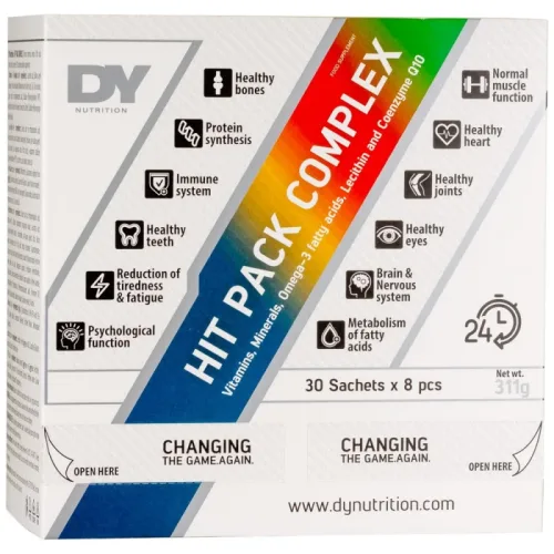 HIT Pack Complex | High-Intensity Training MultiVitamin Pack / 30 Пакета - Dorian Yates Nutrition