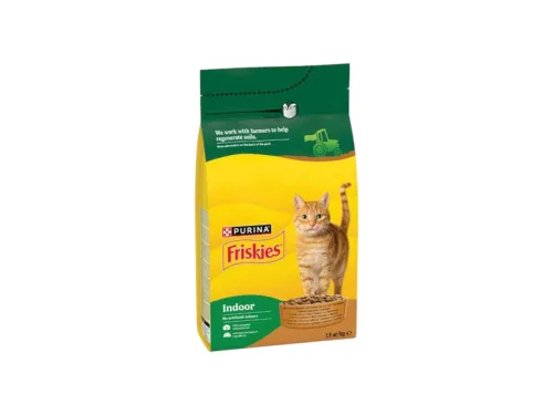 Храна За Котки Friskies Indoor Пиле Пуйка Зеленчуци 1.5 Кг